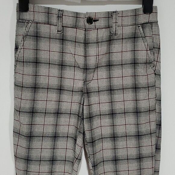 AMERICAN Eagle stretch 28x27 size 4 super high rise skinny trouser pants - Picture 2 of 8